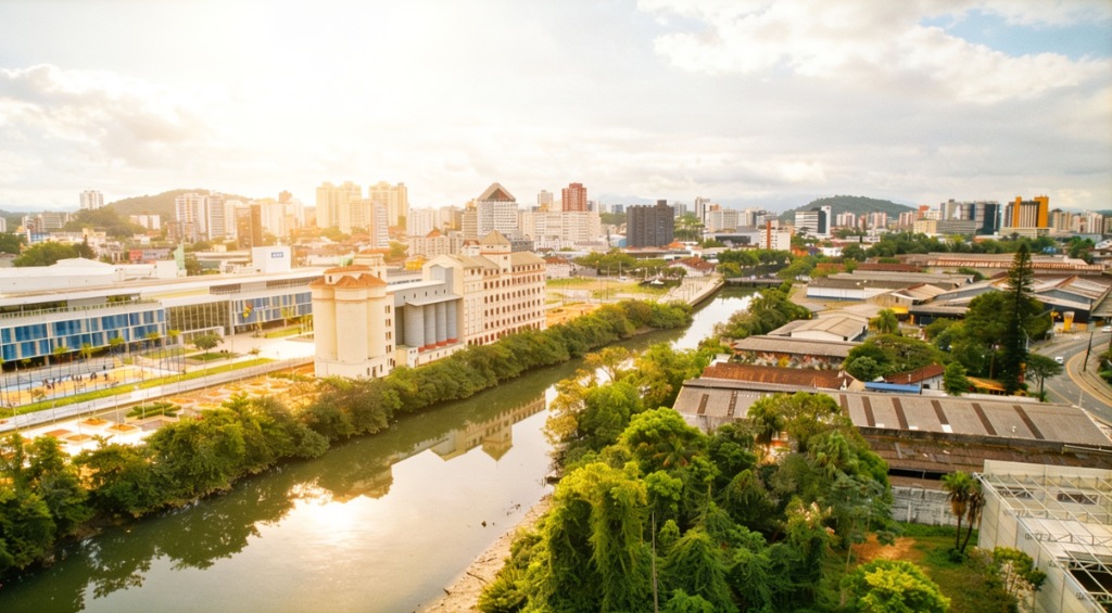 Vista panorâmica de Joinville